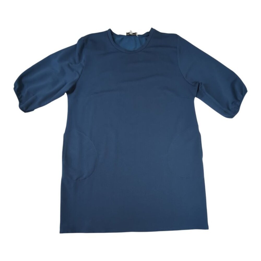 Jack + Avery Tunic Dress Women Size 2X Pockets Blue Casual Comfy